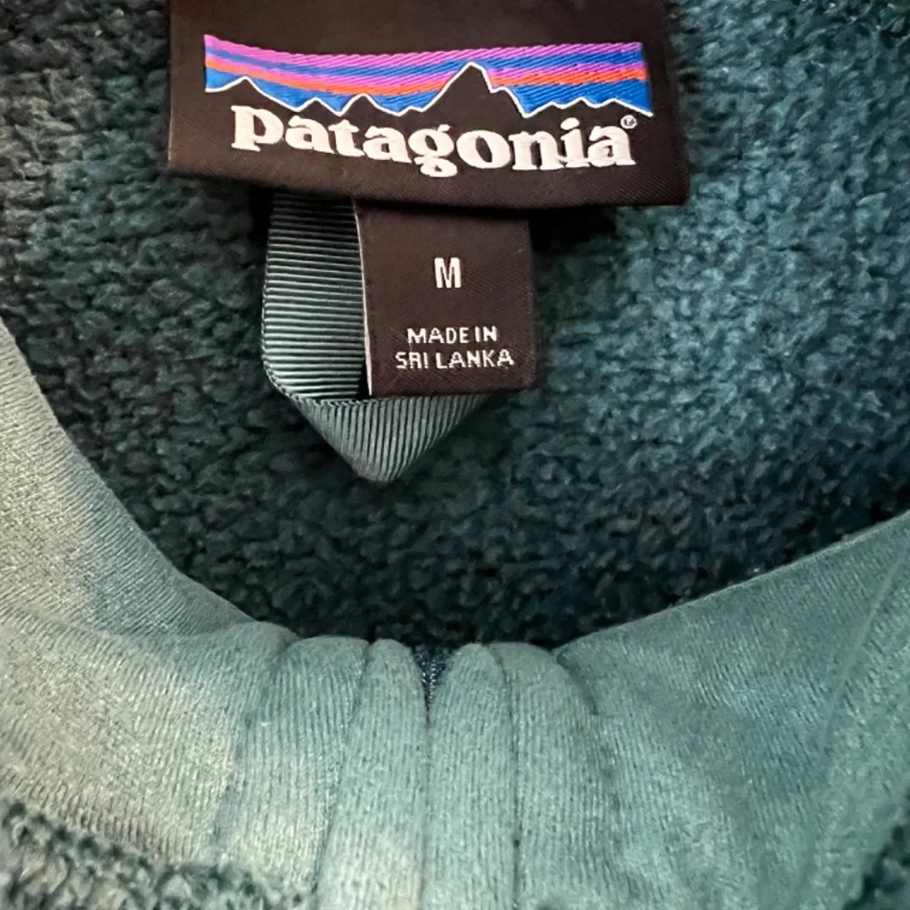 Patagonia full zip up women’s teal medium - Picture 5 of 9